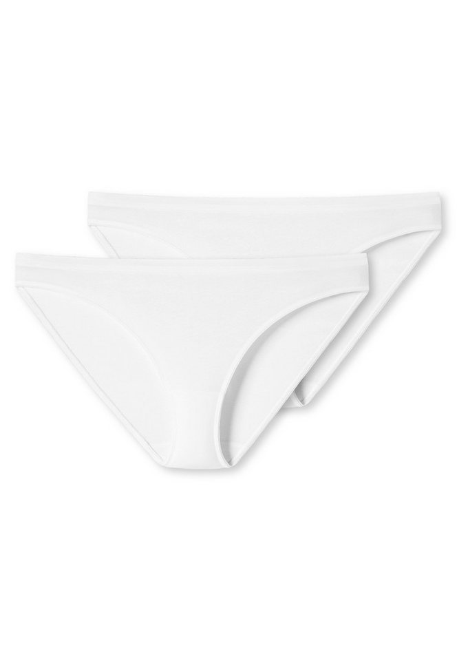 Schiesser Minislip 95/5 (2er Pack) mit flachen Nähten, Baumwollmischung, Single Jersey, weich von Schiesser