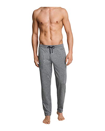 Schiesser Mix+Relax Home Pants 2er Pack Dark Grey Melange 54 von Schiesser