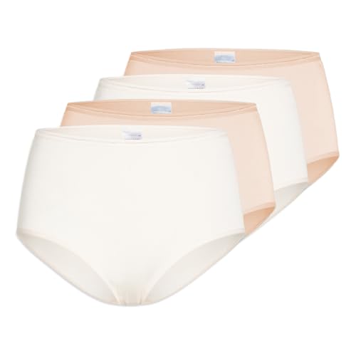 Schiesser - Modal Essentials - Midi Slip - 4er Pack (44 Orange/Creme) von Schiesser