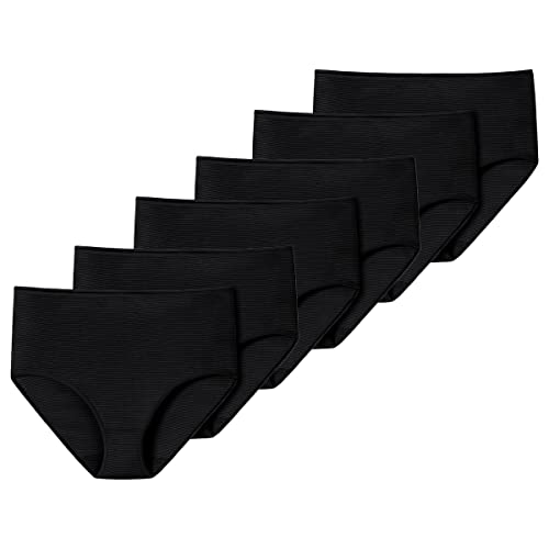 Schiesser - Modal Essentials - Midi Slip - 6er Pack (42 Schwarz) von Schiesser