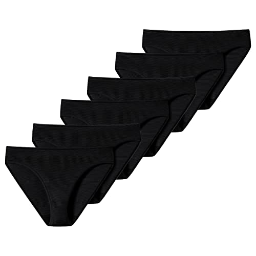 Schiesser - Modal Essentials - Tai Slip - 6er Pack (44 Schwarz) von Schiesser