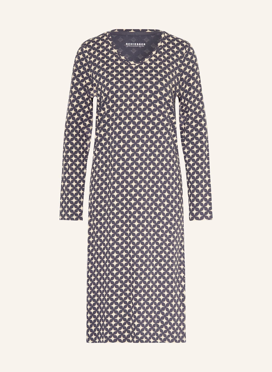 Schiesser Nachthemd Comfort Essentials lila von Schiesser