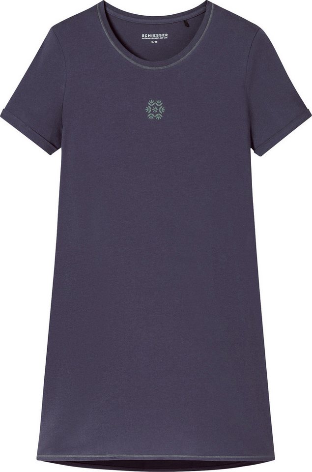 Schiesser Nachthemd Damen-Nachthemd Single-Jersey Uni von Schiesser