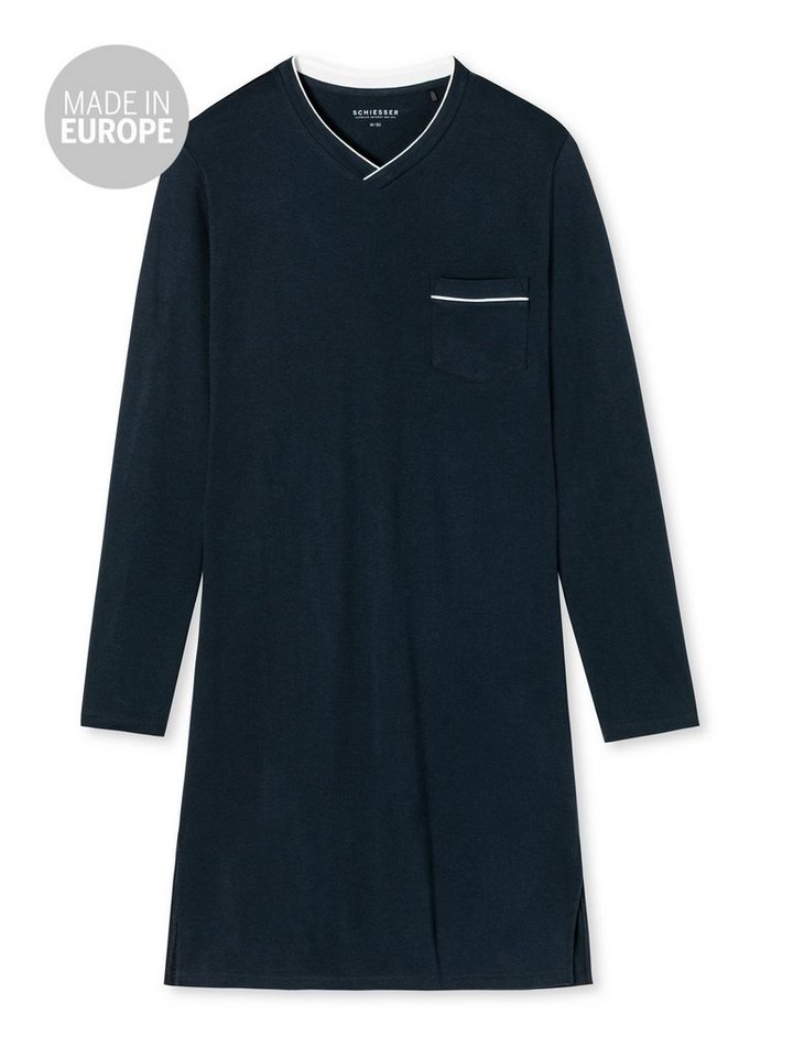 Schiesser Nachthemd Fine Interlock von Schiesser
