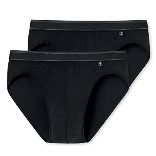 Schiesser Nachtschwärmer - Rio-Slip - 128622-2er Spar-Pack (8 Schwarz) von Schiesser