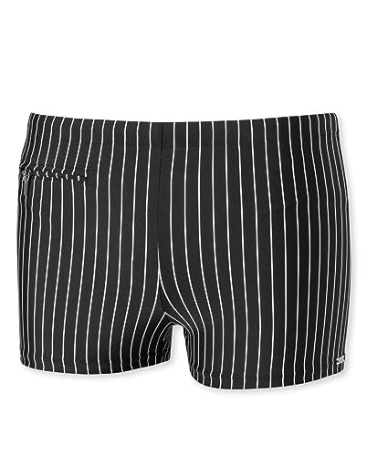 Schiesser Nautical Casual Bade Retro Black 5 von Schiesser