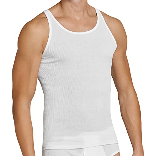Schiesser Original Classics Doppelripp Unterhemd - 005051-4er Spar-Pack (5 Weiß) von Schiesser