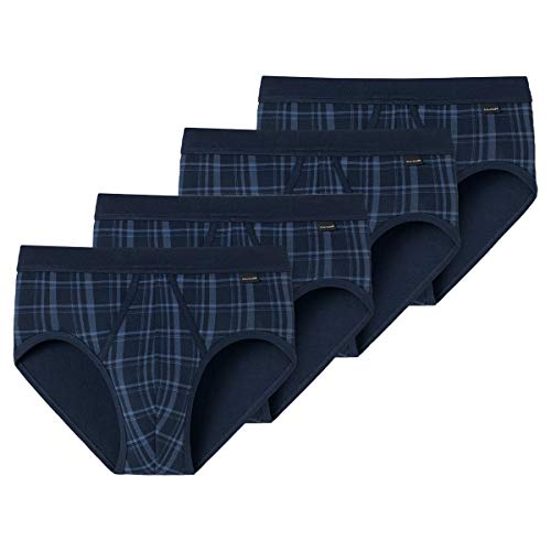 Schiesser - Original Classics Feinripp - Sportslip mit Eingriff - 172691-4er Pack (5 Dunkelblau) von Schiesser