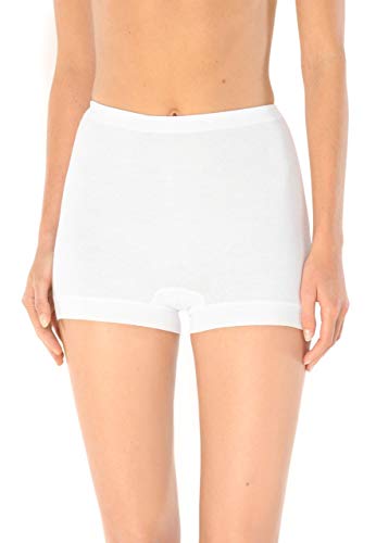 Schiesser Damen Page Briefs Miederhose, Blickdicht, weiß, 48 von Schiesser