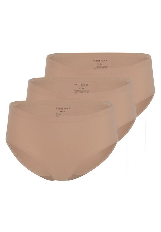 Schiesser Panty 3er Pack Invisible Soft (Spar-Set, 3-St) Panty - Unsichtbar selbst unter eng anliegender Kleidung von Schiesser