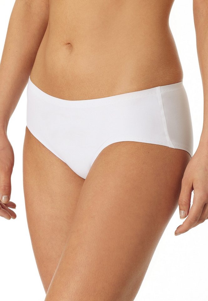 Schiesser Panty Invisible Soft Microfaser, Lasercut-Abschlüsse von Schiesser