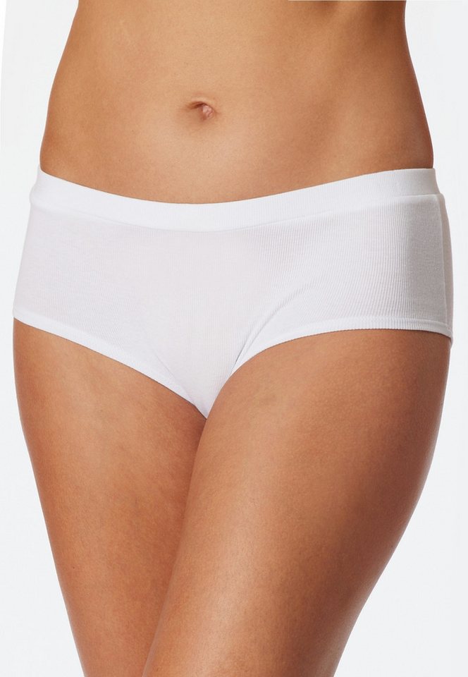 Schiesser Panty Pure Rib moderne Schnittform, Doppelripp-Qualität, Weiches Bein- und Bundgummi von Schiesser