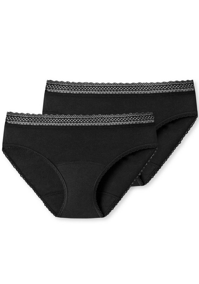 Schiesser Periodenslip "Secret Care" (2er-Pack) mit zuverlässigem Auslaufschutz von Schiesser