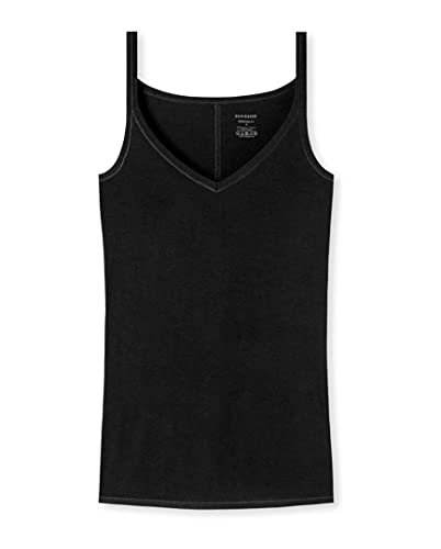 Schiesser Personal Fit Spaghetti Top 2er Pack Black 2XL von Schiesser