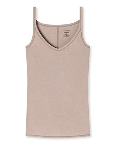 Schiesser Personal Fit Spaghetti Top 3er Pack Brown XL von Schiesser