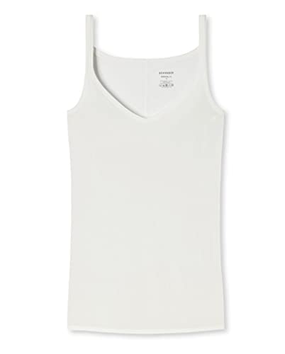 Schiesser Personal Fit Spaghetti Top 3er Pack Natur White XL von Schiesser