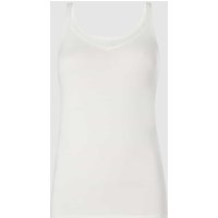 Schiesser Personal Fit Top mit Stretch-Anteil in Offwhite, Größe M von Schiesser