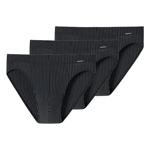 Schiesser - Pure Micro - Mini Slip/Unterhose - 3er Pack (7 Schwarz) von Schiesser