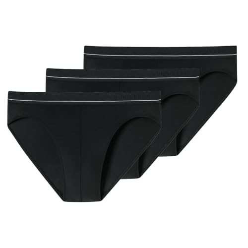 Schiesser - Pure Micro - Rio Slip/Unterhose - 3er Pack (6 Schwarz) von Schiesser