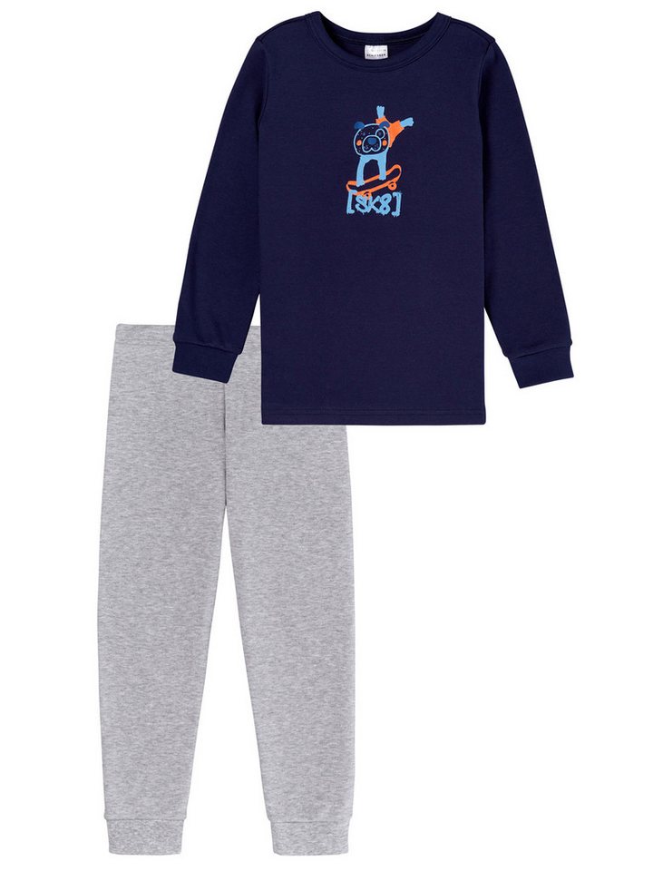 Schiesser Pyjama Boys World (2 tlg) schlafanzug schlafmode bequem von Schiesser