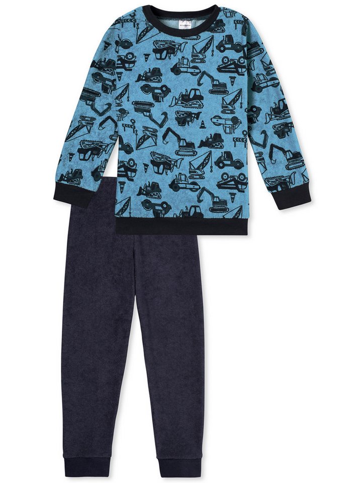 Schiesser Pyjama Boys World (2 tlg) schlafanzug schlafmode bequem von Schiesser