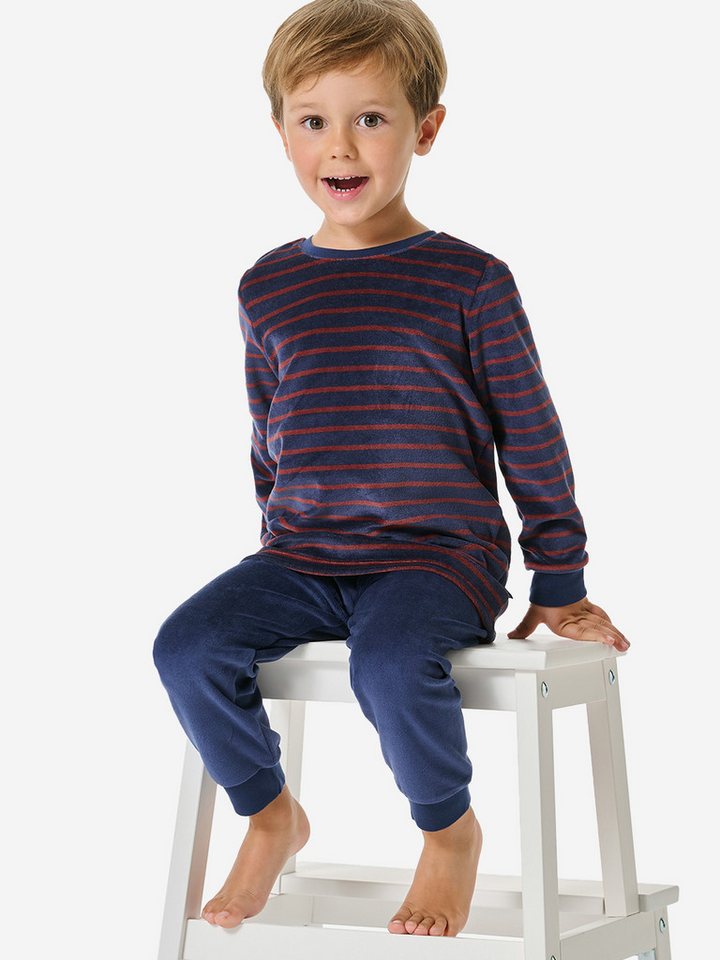 Schiesser Pyjama Boys World (2 tlg) schlafanzug schlafmode bequem von Schiesser