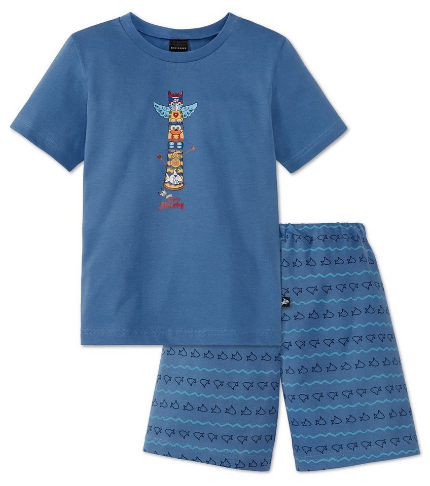 Schiesser Pyjama »Capt´n Sharky« (Set, Set) Jungen Schlafanzug kurz, Kurzarm von Schiesser