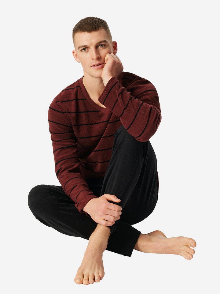 Schiesser Pyjama Casual Nightwear (2 tlg) schlafanzug schlafmode bequem von Schiesser