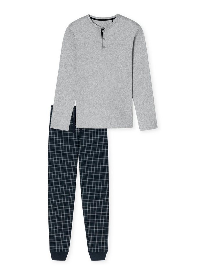 Schiesser Pyjama Fine Interlock schlafanzug pyjama schlafmode von Schiesser