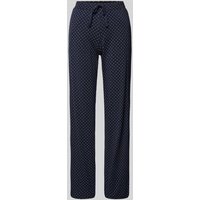 Schiesser Pyjama-Hose mit Blockstreifen in Blau, Größe 36 von Schiesser