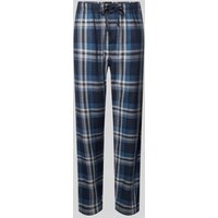 Schiesser Pyjama-Hose mit Eingrifftaschen in Dunkelblau, Größe 48 von Schiesser