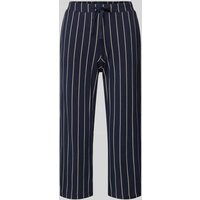 Schiesser Pyjama-Hose mit elastischem Bund in Dunkelblau, Größe 38 von Schiesser