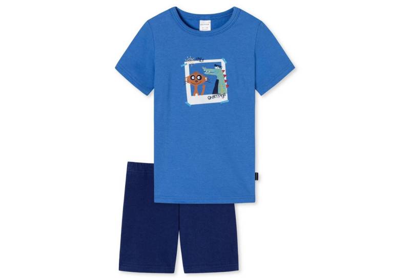Schiesser Pyjama Jungen Pyjama Baumwolle (2 tlg) von Schiesser