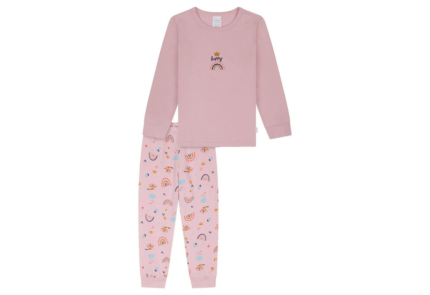 Schiesser Pyjama Mädchen Pyjama Baumwolle Kids Nightwear (2 tlg) von Schiesser