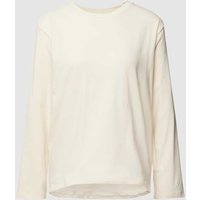 Schiesser Pyjama-Oberteil im unifarbenen Design Modell 'Mix+Relax' in Beige, Größe 42 von Schiesser