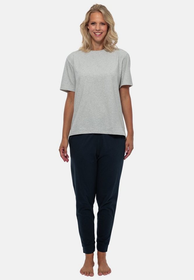 Schiesser Pyjama Organic Cotton (Set, 2 tlg) Schlafanzug - Baumwolle - von Schiesser