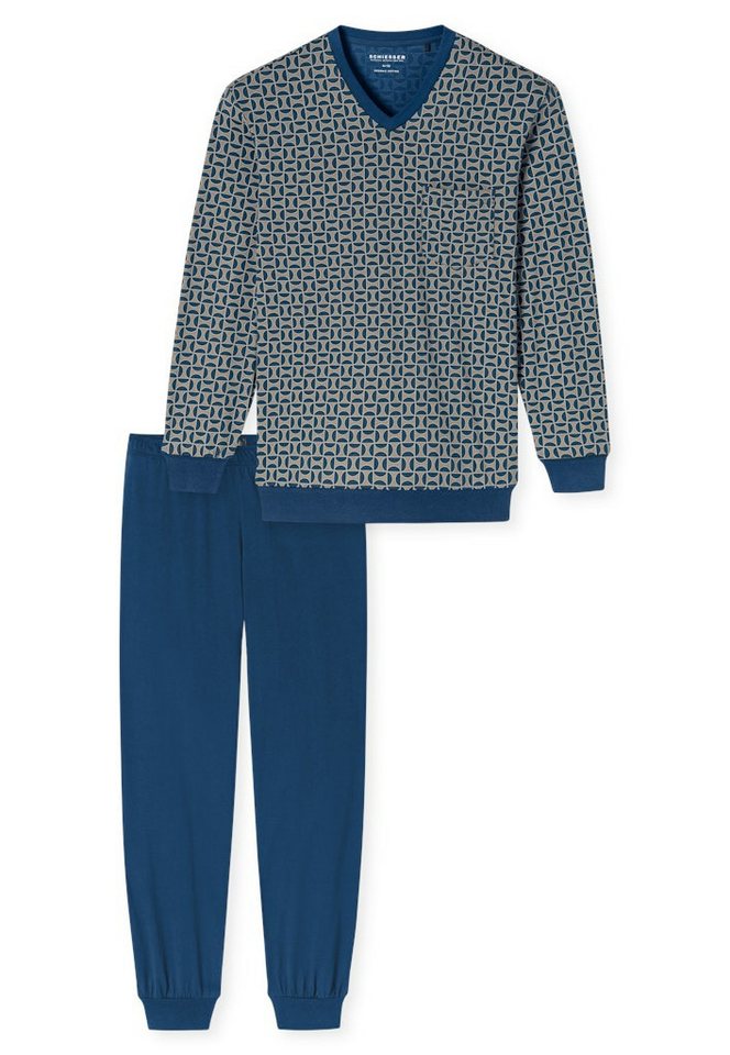 Schiesser Pyjama Pyjama lang für Herren (keine Angabe, 1 tlg) von Schiesser