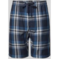Schiesser Pyjama-Shorts mit Eingrifftaschen in Dunkelblau, Größe 48 Schiesser Pyjama-Shorts mit Eingrifftaschen in Dunkelblau, Größe 48 von Schiesser