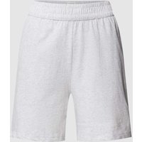 Schiesser Pyjama-Shorts mit elastischem Bund in Hellgrau Melange, Größe 34 von Schiesser