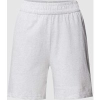 Schiesser Pyjama-Shorts mit elastischem Bund in Hellgrau Melange, Größe 36 von Schiesser
