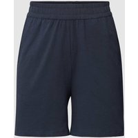 Schiesser Pyjama-Shorts mit elastischem Bund in Marine, Größe 38 von Schiesser