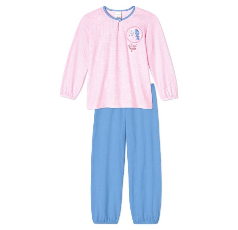 Schiesser Schlafanzug Turtel-Täubchen (Set, Set) Mädchen Schlafanzug lang, 100% Baumwolle von Schiesser