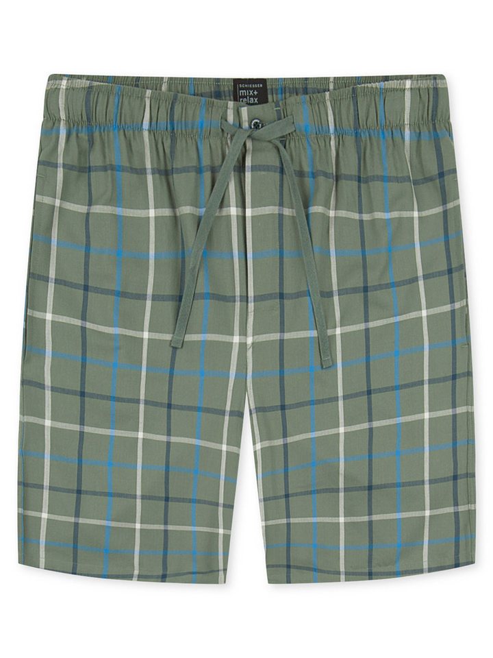 Schiesser Pyjamahose Bermuda - Mix Relax sleepwear schlafmode schlafanzug von Schiesser