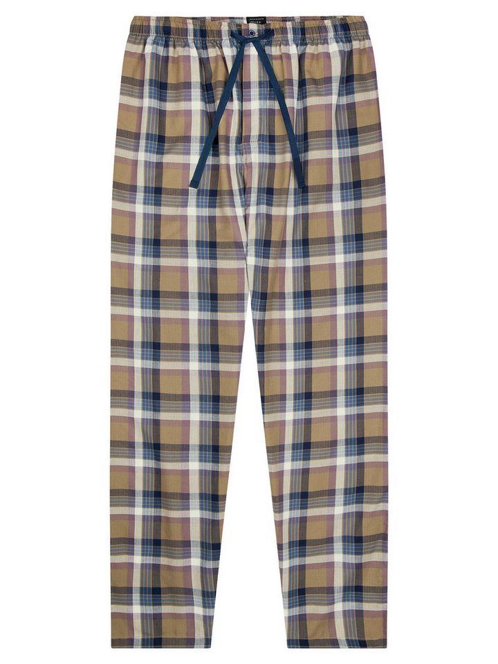 Schiesser Pyjamahose Lange Webhose - Blend & Relax Schlafhose, Nacht Hose, Loungehose von Schiesser