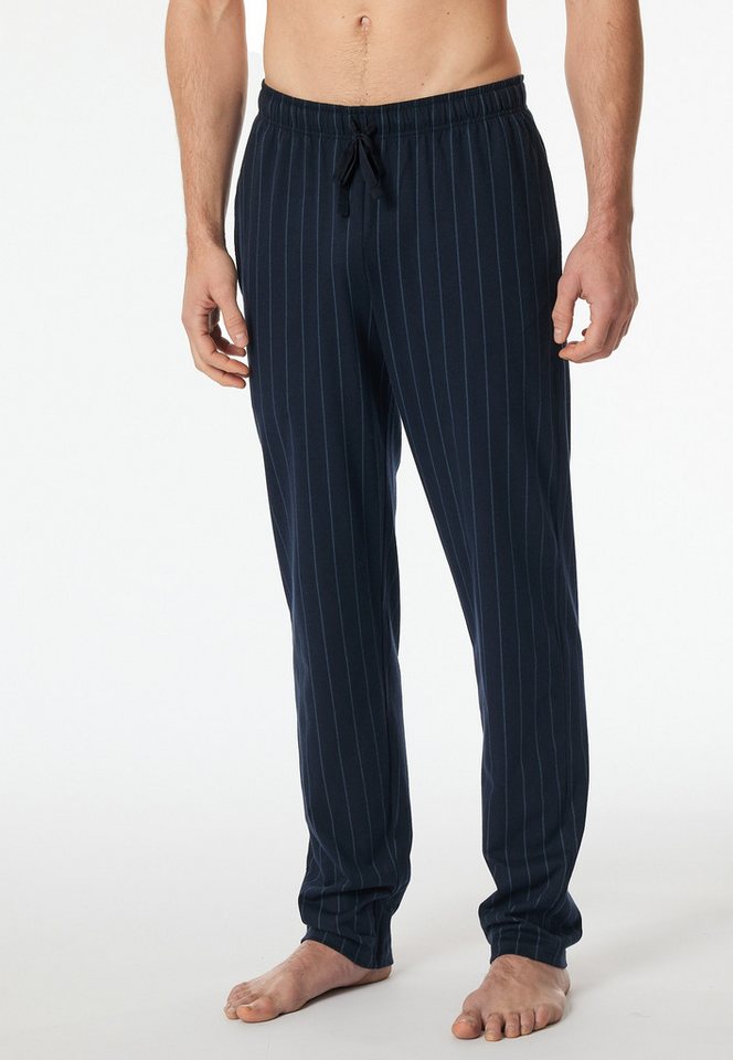 Schiesser Pyjamahose Mix + Relax gestreift, seitliche Taschen, Bindekordel Schiesser Pyjamahose Mix + Relax gestreift, seitliche Taschen, Bindekordel von Schiesser