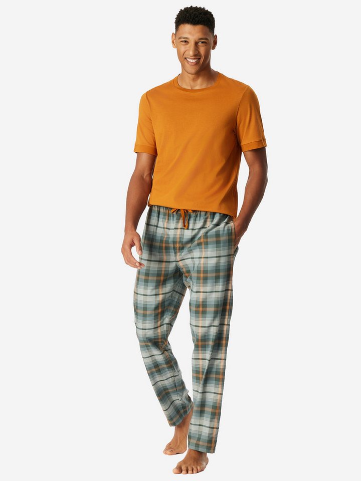 Schiesser Pyjamahose Mix Relax schlaf-hose pyjama schlafmode von Schiesser