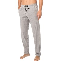 Schiesser Herren Pyjamahose grau Jersey-Baumwolle unifarben von Schiesser