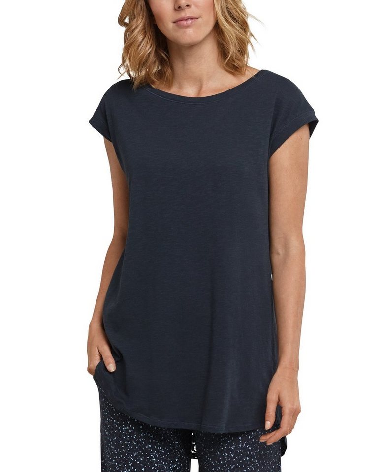 Schiesser Pyjamaoberteil Mix & Relax (Packung, 1-tlg., Set) Damen Pyjamaoberteil Schlafshirt Schlafanzugoberteil 1/4 Arm oversized von Schiesser