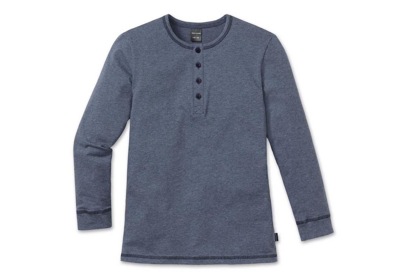 Schiesser Pyjamaoberteil Mix & Relax (Packung, 1-tlg., Set) Jungen Shirt Langarm Schlafanzugsjacke von Schiesser
