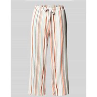 Schiesser Regular Fit Pyjama-Hose mit Tunnelzug Modell 'Mix & Relax' in Orange, Größe 38 von Schiesser